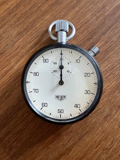 Vintage HEUER Stoppuhr Stop-Watch Leonidas 7700 Uhrwerk aus den 1960er Jahren