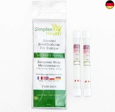 Alkoholtester für Europa, darunter Frankreich, Großbritannien, Deutschland (