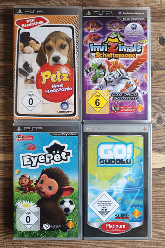 Psp konvolut invizimals - 4x, |