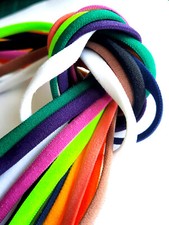 1m X 5mm Gummikordel oval