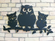 Mama Eule aus 3mm Stahl -der