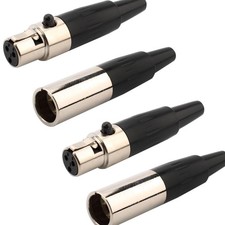 Mini 3-polige XLR-Stecker