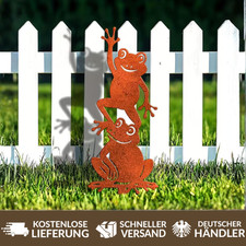 2-Rostige Frösche Deko