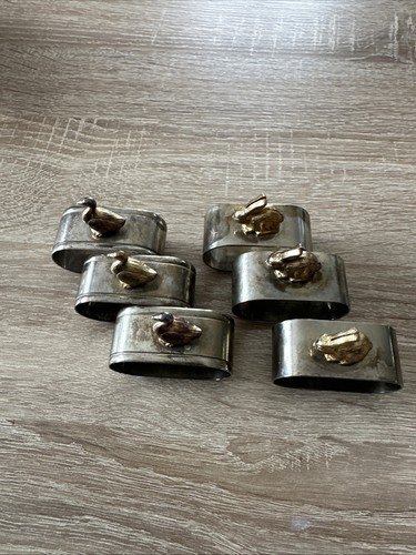 Versilberte serviettenringe - versilberte,