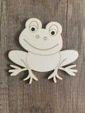 Frosch aus Holz 10 x 9,5 cm