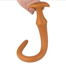 Super Long Plug Soft Speculum Liquid Silica Gel Silikon STECKER mit Saugnapf