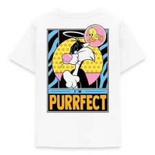 Looney Tunes Kater Sylvester I'm Purrfect Perfekt Kinder T-Shirt