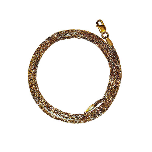 Goldkette 585 bicolor - goldkette,