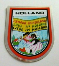 Souvenir-Aufkleber Holland L'