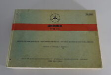 Teilekatalog / Ersatzteilliste Mercedes-Benz Unimog Typ 416 Fahrgestell von 1967
