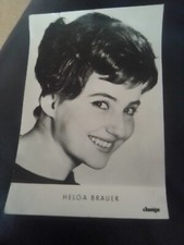 Helga Brauer Autogrammkarte -unsigniert-