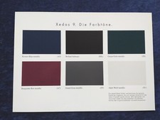 Mazda Xedos 9 Farbkarte