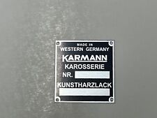 BMW e9 color code Karmann