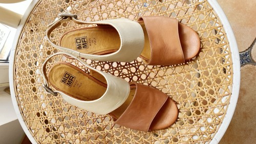 Moma damen leder sandalen - damen,