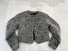 Zara Damen Jacke Blazer Leo