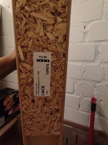 Ikea lack wandregal 2 x - ikea,