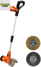 Elektrischer Unkrautentferner Pinsel Werkzeug 400W Terrasse Moos Block Pflaster Reiniger verstellbar