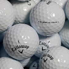 100 Golfbälle Callaway Diablo Tour Lakeballs AA/AAA Qualität gebrauchte Bälle
