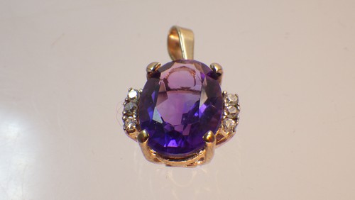 Schöner amethyst anhänger - schöner,