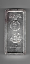 Heimerle und Meule Silberbarren 1000g  Geprägt für Cook Islands 30 Dollars