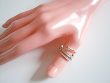 Ring Swarovski Vergoldet