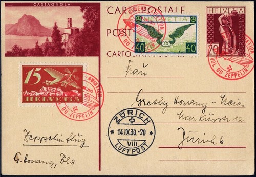 Zeppelin 1930 schweiz - zeppelin,
