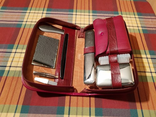 Vintage herren reiseset - vintage,