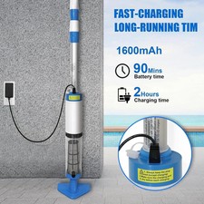 3-in-1 Pool Staubsauger Akku