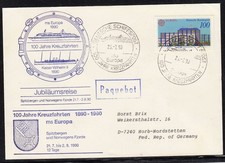 Arctic "GERMANY",1990,5 Cachets"MS EUROPA"Nordkapp ! look Scans !! 15.10-50