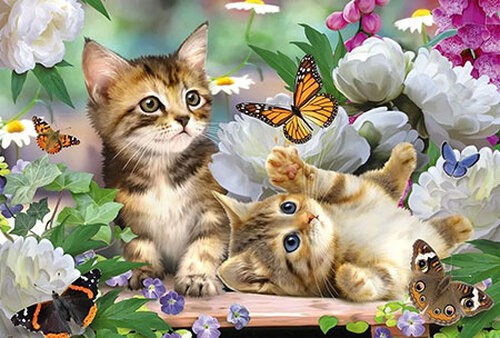 Puzzle verspielte - (150,