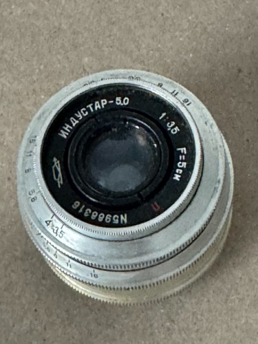 Russische objektiv industar - russische,