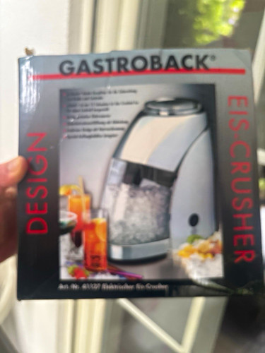 Gastroback design eis crusher - gastroback, eis-crusher