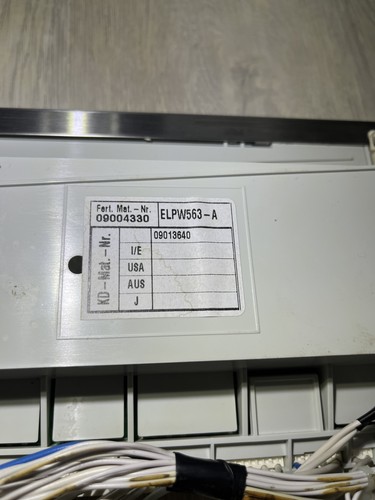 Miele elpw563 bedienelement - miele,