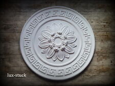 Gips Stuck Rosette 52cm Deckenrosetten Deko Stuckrosette Deckenspiegel