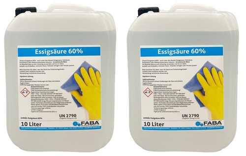 Essigsäure 60 - l, %