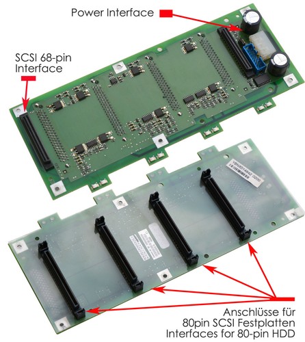 Adapter adaptor pin scsi - adapter,