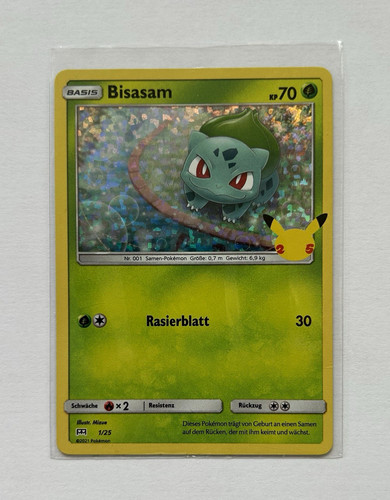 Pokémon tcg bisasam holo - tcg,