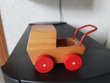 Puppenwagen Kinderwagen Holz für Puppenstuben