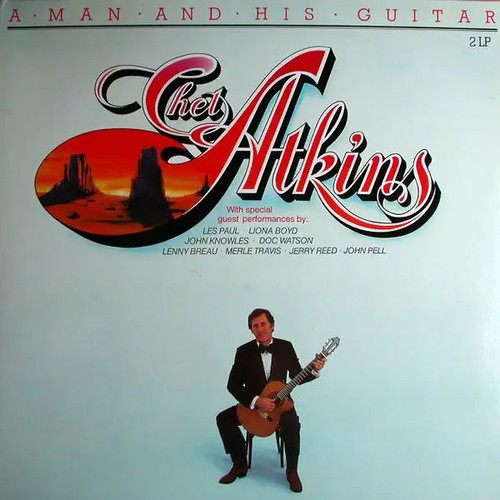2xlp chet atkins man and - chet,