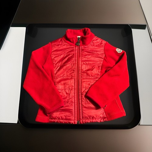 Moncler fleecejacke rot 2 - fleecejacke,
