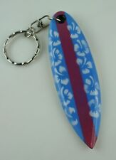 Surfbrett Schlüsselanhänger aus Hawaii  Flower  verschiedene Farben