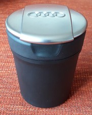 Audi Aschenbecher in schwarz / chrom, Originalteil, unbenutzt !!!