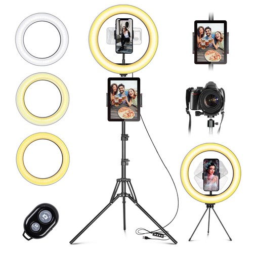 Led ringlicht mit - led, stativ