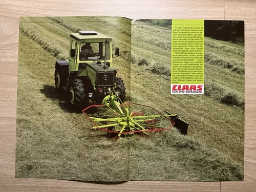 Orig claas schwader - orig., trac