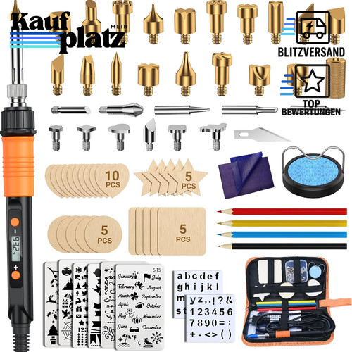 Brandmalerei set mit - brandmalerei,