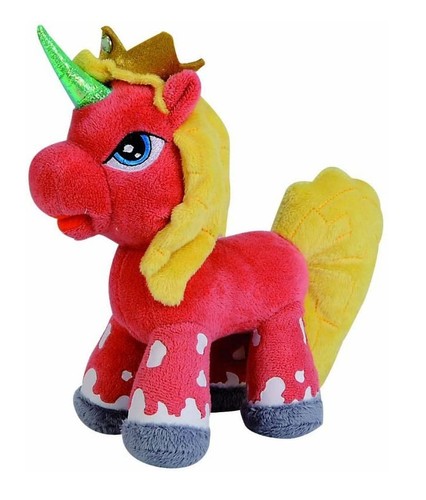 Filly einhorn plüsch rot - einhorn,