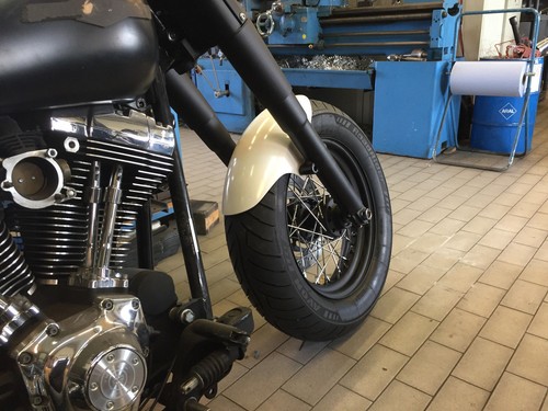 Frontfender harley bis 150er - harley,