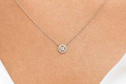 Diamant hals kette collier - hals,