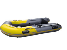 Schlauchboot Ruderboot AQUALELA 230 Alu Boden Paddelboot Gummiboot rot RIB