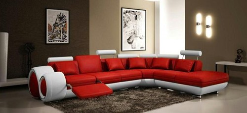Ledersofa ledercouch ecksofa - ledercouch,